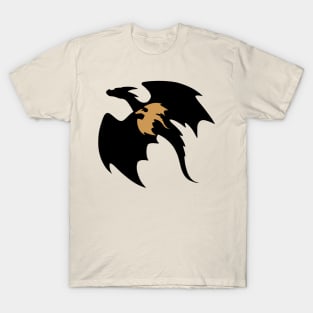 Black and Gold Dragons T-Shirt